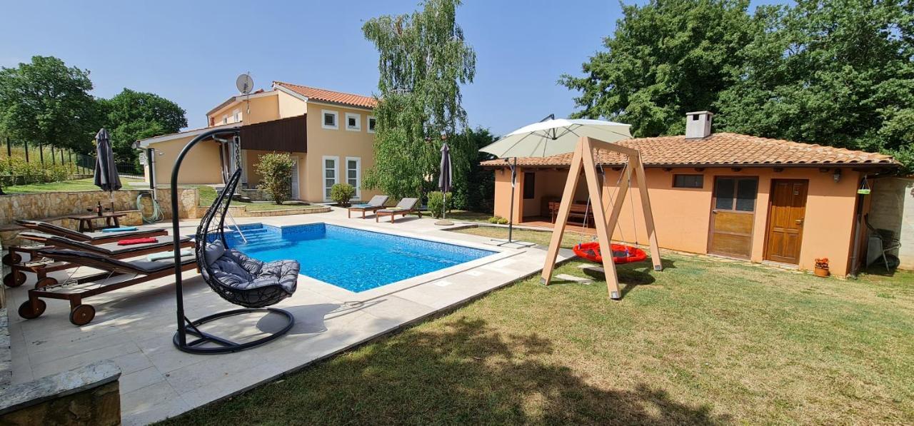 Sunny Garden Villa With Pool Loborika Eksteriør bilde